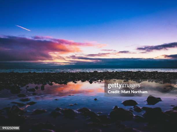 southbourne sunset - northam imagens e fotografias de stock