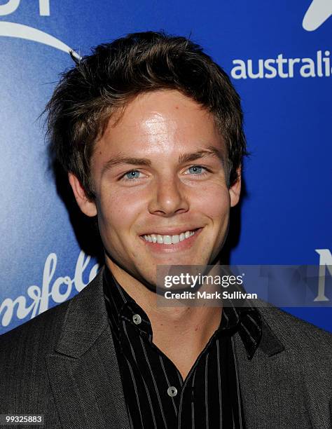 Actor Lachlan Buchanan arrives at Australians In Film's 2010 Breakthrough Awards held at Thompson Beverly Hills on May 13, 2010 in Beverly Hills,...