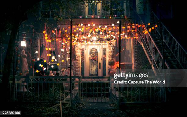 halloween - fall decoration stock pictures, royalty-free photos & images