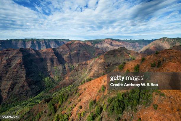 waimea canyon - waimea valley bildbanksfoton och bilder