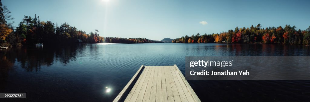 Dock over Great Long Pond
