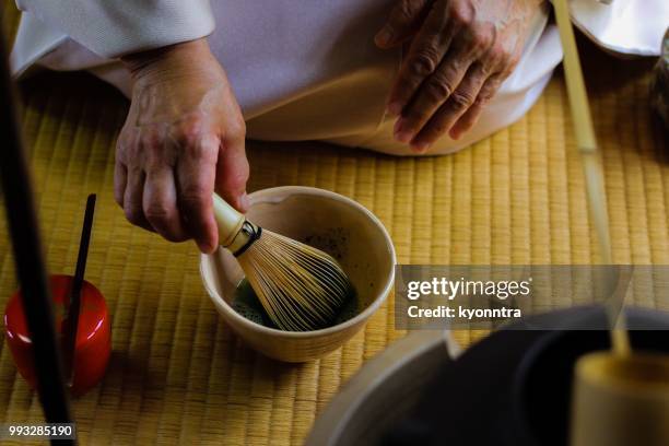 tea ceremony and expert - kyonntra stock pictures, royalty-free photos & images