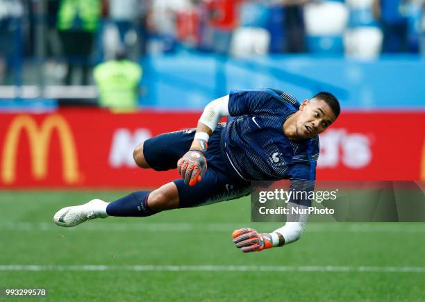 France v Uruguay - Quarter-finals FIFA World Cup Russia 2018 Alphonse Areola at Nizhny Novgorod Stadium in Russia on July 6, 2018.