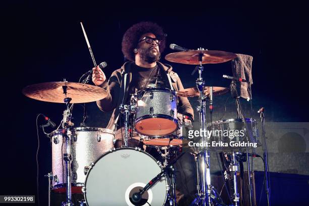 Questlove of The Roots performs during the 2018 Essence Music Festival at the Mercedes-Benz Superdome on July 6, 2018 in New Orleans, Louisiana.