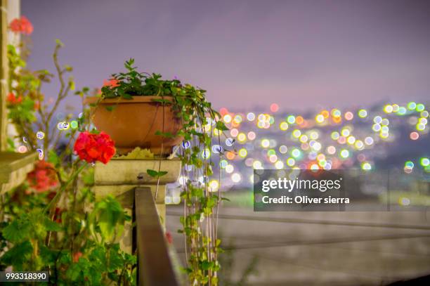 quetzaltenango de noche - quetzaltenango stockfoto's en -beelden