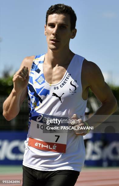 French athlete Pierre-Ambroise Bosse competes in the men's 800 metres during the French Elite Athletics Championships in Albi, south-western France...
