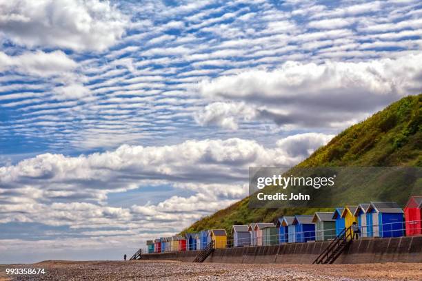 cromer beach - cromer stock pictures, royalty-free photos & images