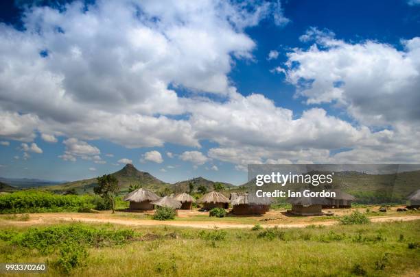 village in malawi - malawi stock pictures, royalty-free photos & images