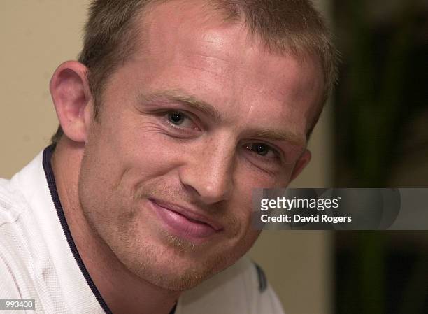 Matt Dawson, the Lions scrumhalf , at a press conference in Manly, Sydney. Mandatory Credit: Dave Rogers/ALLSPORT