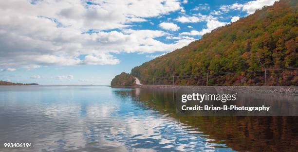 near ingonish cape breton - flowing cape 個照片及圖片檔