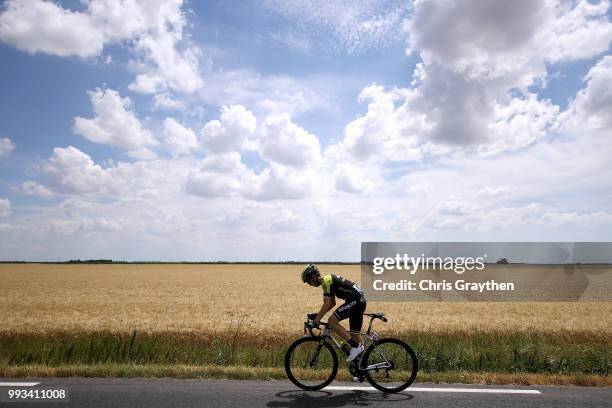 Mikel Nieve of Spain and Team Mitchelton-Scott / Wheat field / Landscape / during the 105th Tour de France 2018, Stage 1 a 201km from...