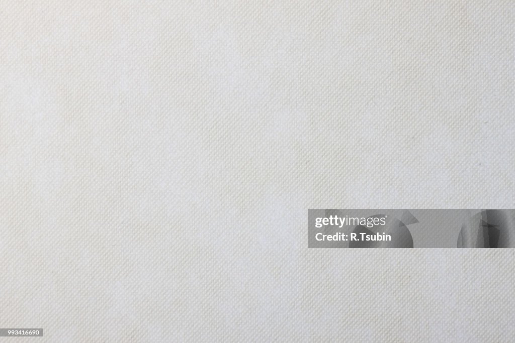 White fabric texture for background