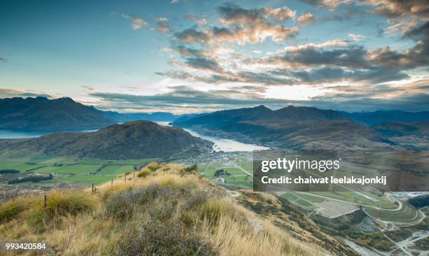 queenstown, new zealand. - leelakajonkij stock-fotos und bilder