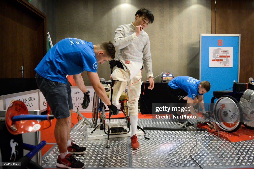 IWAS Wheelchair Fencing World Cup in Warsaw