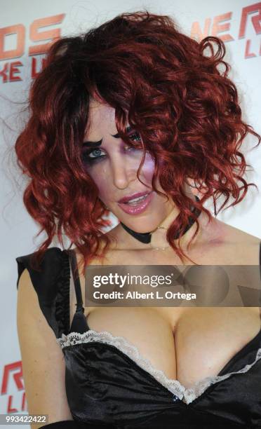 Actress Diana Prince attends "Forbidden Fruit" Live Rocky Horror Experience Launch Featuring Barry Bostwick Hand Print Ceremony held at the Vista...