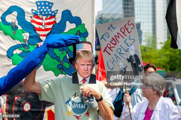 July 7th, Brussels. President Donald Trump will travel to Brussels to attend a NATO meeting scheduled for July 11-12, where it's going to be on the...