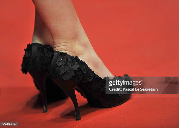 Actress Imogen Poots attends the "Chatroom" Premiere at the Palais des Festivals during the 63rd Annual Cannes Film Festival on May 14, 2010 in...