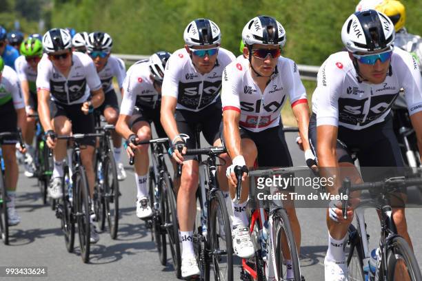 Michal Kwiatkowski of Poland and Team Sky / during the 105th Tour de France 2018, Stage 1 a 201km from Noirmoutier-En-L'ile to Fontenay-le-Comte on...