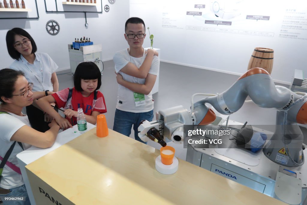China International Robot Show 2018 Opens In Shanghai
