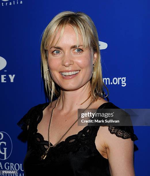 Actress Radha Mitchell arrives at Australians In Film's 2010 Breakthrough Awards held at Thompson Beverly Hills on May 13, 2010 in Beverly Hills,...