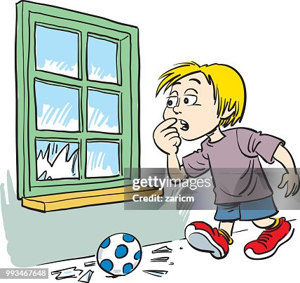 ボールやガラスの破片を持つ少年 ストックイラストレーション Getty Images ボールやガラスの破片を持つ少年 ストックイラストレーション Getty Images