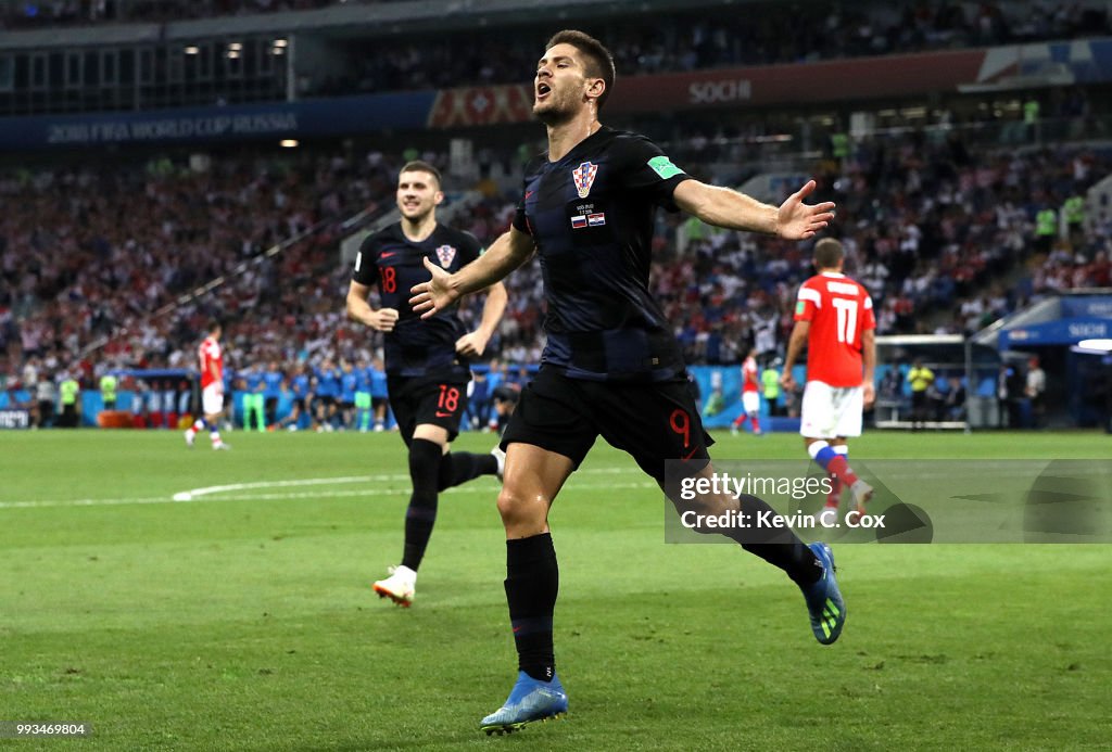 Russia v Croatia: Quarter Final - 2018 FIFA World Cup Russia