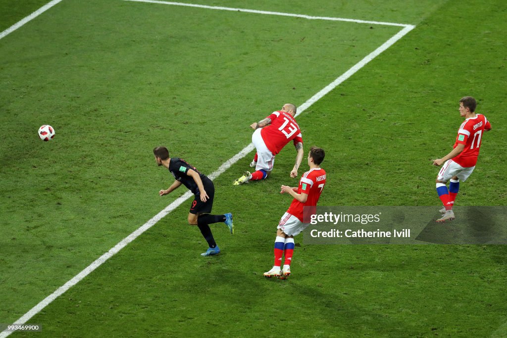 Russia v Croatia: Quarter Final - 2018 FIFA World Cup Russia