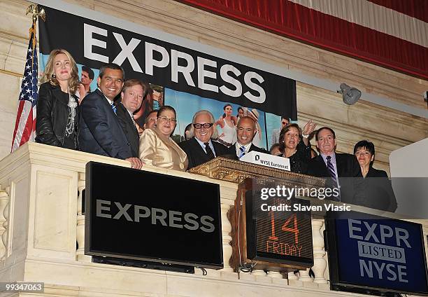 Express Inc. Executives Fran Horowitz-Bonadies, Colin Campbell, David Kornberg, Arlene Weiss, Michael Weiss, President & CEO Express, Inc., Stefan...