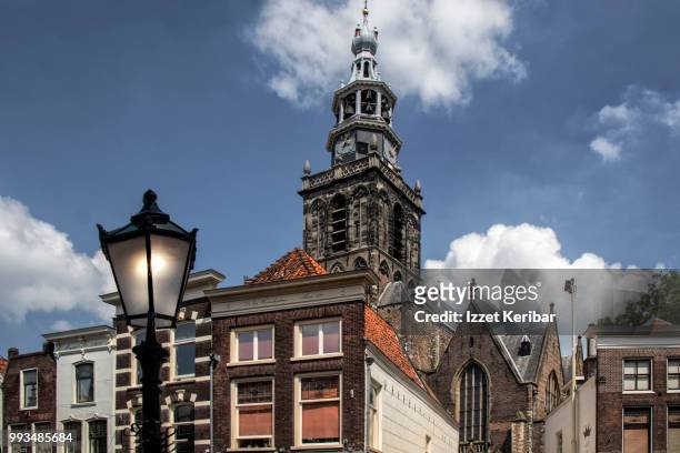 sint jantskerk ( st hown's chucrh at gouda, netherlands - gouda stock pictures, royalty-free photos & images