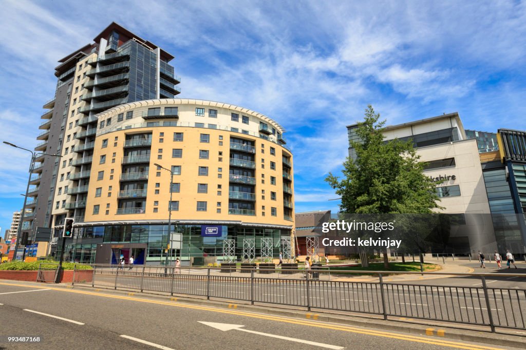 The College of Music and BBC Yorkshire Broadcasting Centre in Leeds