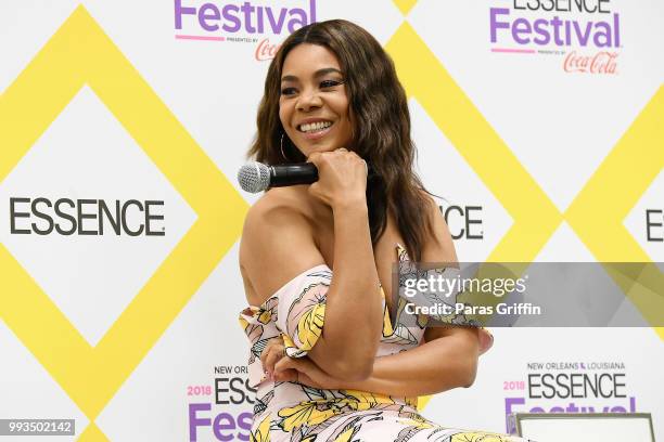 Regina Hall attends the 2018 Essence Festival presented by Coca-Cola at Ernest N. Morial Convention Center on July 7, 2018 in New Orleans, Louisiana.