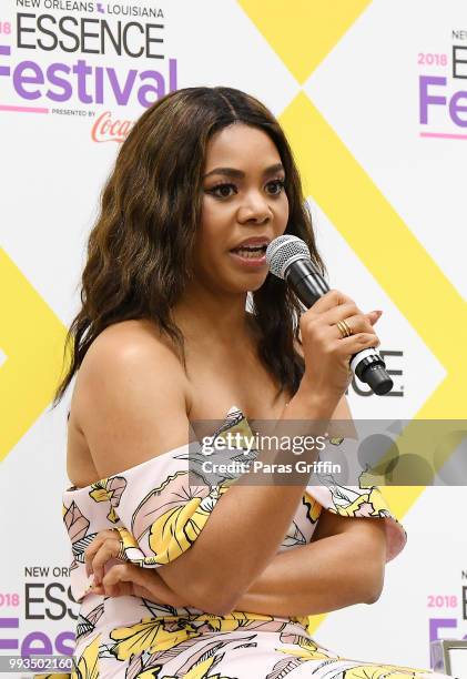 Regina Hall attends the 2018 Essence Festival presented by Coca-Cola at Ernest N. Morial Convention Center on July 7, 2018 in New Orleans, Louisiana.