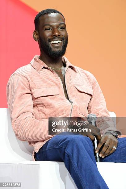 Kofi Siriboe speaks onstage during the 2018 Essence Festival presented by Coca-Cola at Ernest N. Morial Convention Center on July 7, 2018 in New...