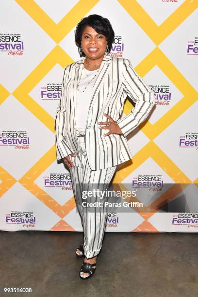 April Ryan attends the 2018 Essence Festival presented by Coca-Cola at Ernest N. Morial Convention Center on July 7, 2018 in New Orleans, Louisiana.