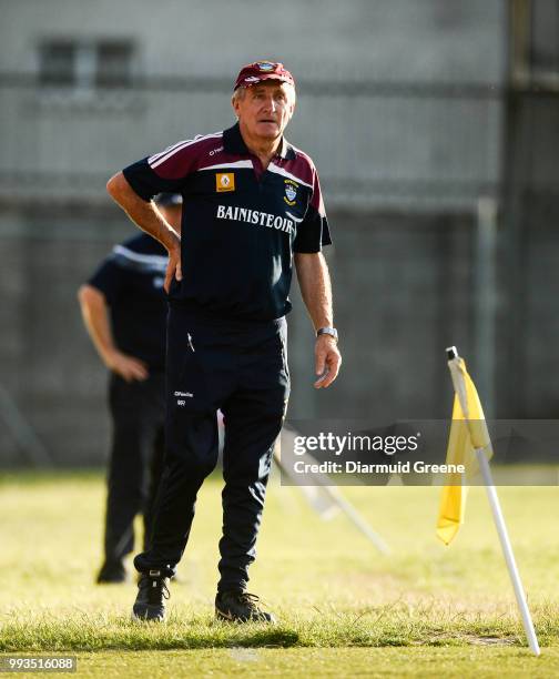 Westmeath , Ireland - 7 July 2018; Westmeath manager Michael Ryan during the GAA Hurling All-Ireland Senior Championship Preliminary Quarter-Final...