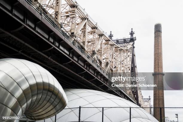 queensboro bridge, manhattan, new york city, new york, united states - 59th street ストックフォトと画像