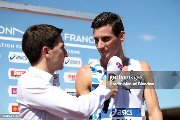 Pierre Ambroise Bosse of France during the French National Championships 2018 of athletics on July 7, 2018 in Albi, France.