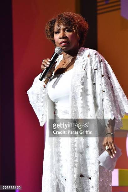 Iyanla Vanzant speaks onstage during the 2018 Essence Festival presented by Coca-Cola at Ernest N. Morial Convention Center on July 7, 2018 in New...