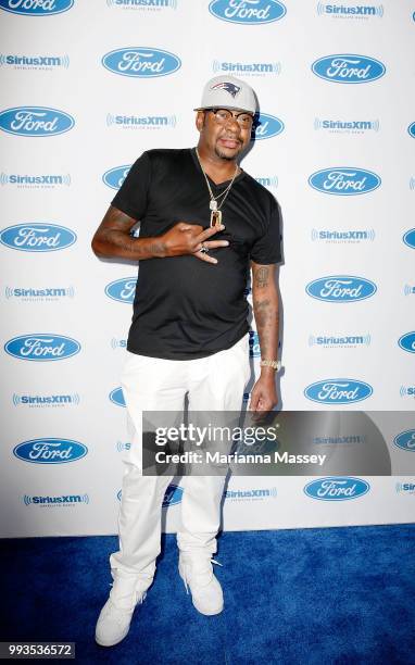 Bobby Brown poses for a photo during SiriusXM's Heart & Soul Channel Broadcasts from Essence Festival on July 7, 2018 in New Orleans, Louisiana.