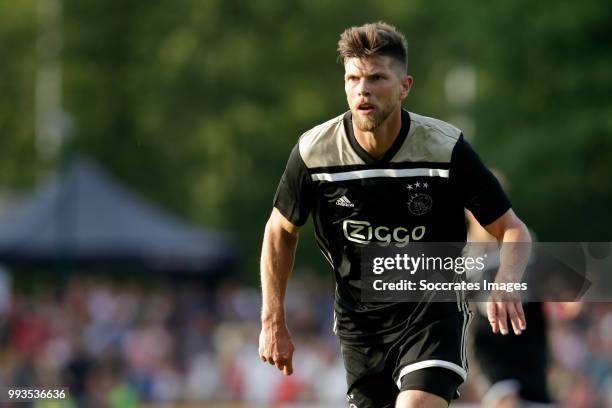 Klaas Jan Huntelaar of Ajax during the Club Friendly match between Ajax v Steaua Bucharest at the Sportpark 't Achterveen on July 7, 2018 in Hattem...