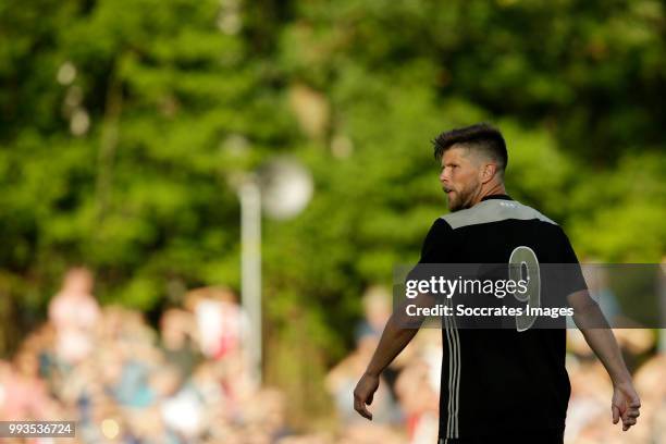 Klaas Jan Huntelaar of Ajax during the Club Friendly match between Ajax v Steaua Bucharest at the Sportpark 't Achterveen on July 7, 2018 in Hattem...