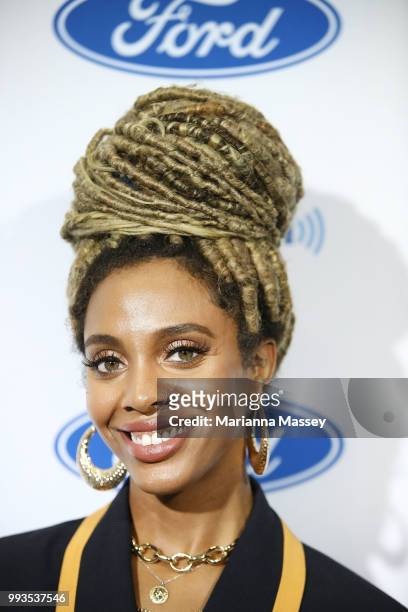 Jade Novah poses for a photo during SiriusXM's Heart & Soul Channel Broadcasts from Essence Festival on July 7, 2018 in New Orleans, Louisiana.