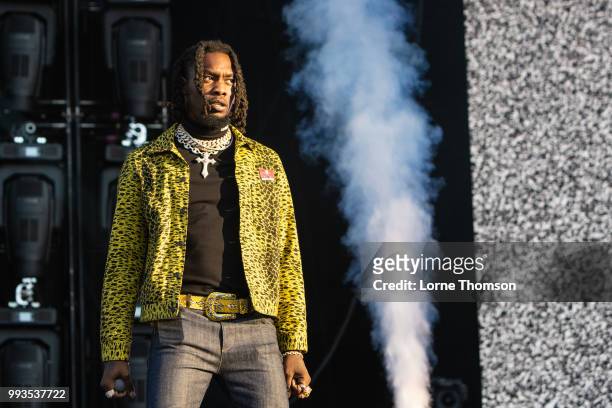 Offset of Migos performs during Wireless Festival 2018 at Finsbury Park on July 7th, 2018 in London, England.