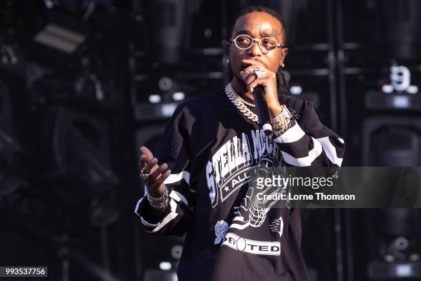 Offset of Migos performs during Wireless Festival 2018 at Finsbury Park on July 7th, 2018 in London, England.