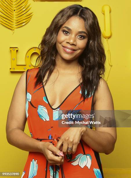 Regina Hall at the 2018 Essence Music Festival Getty Images Portrait Studio on July 6, 2018 in New Orleans, Louisiana.