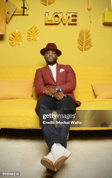 Larenz Tate at the 2018 Essence Music Festival Getty Portrait Studio on July 7, 2018 in New Orleans, Louisiana.