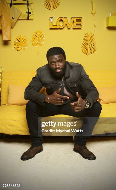 Lan Noel at the 2018 Essence Music Festival Getty Portrait studio on July 7, 2018 in New Orleans, Louisiana.