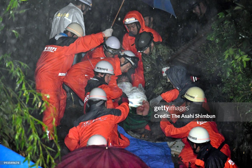 51 Dead, 58 Missing As Heavy Rains Pound Western Japan