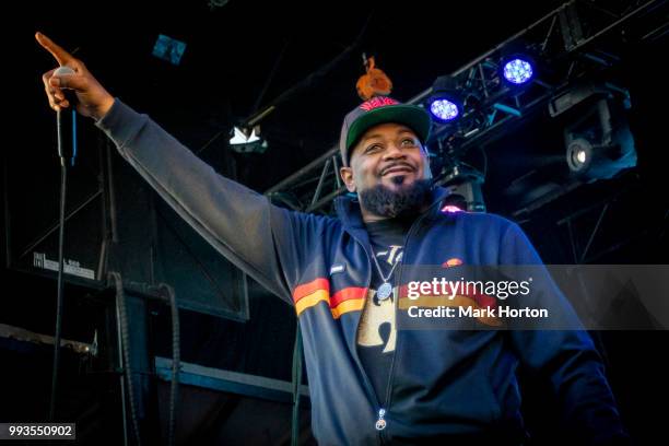 Ghostface Killah performs on day 3 of the RBC Bluesfest at LeBreton Flats on July 7, 2018 in Ottawa, Canada.