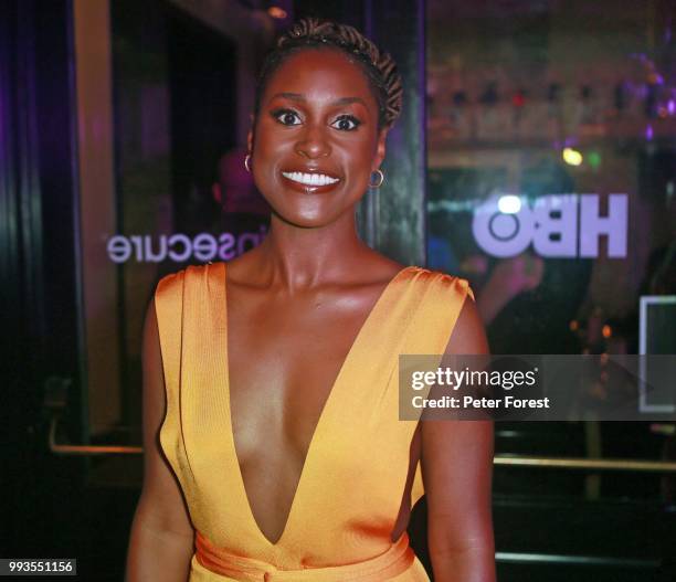 Issa Rae poses for a photo during HBO's Insecure Live Wine Down at Essence at the Ace Hotel on July 7, 2018 in New Orleans, Louisiana.